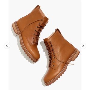 Madewell Clair lace up boot